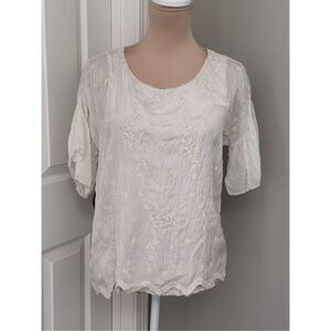 Via Signoria silk blouse